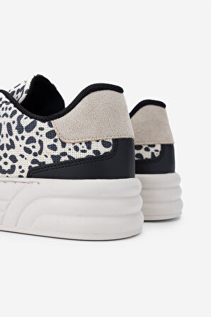 Valmenti Kadın Vegan Siyah Sneakers & Spor Ayakkabı 758 01 BN AYK SK24-25 SIYAH