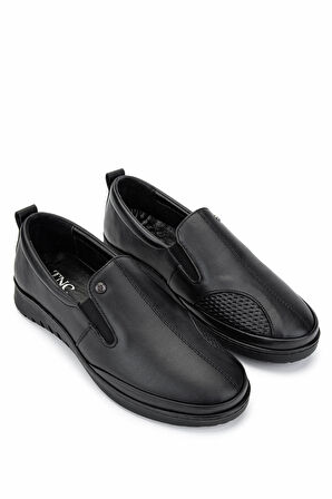 Tamer Tanca Kadın Hakiki Deri Siyah Deri Casual Ayakkabı 1053 25 BN AYK SK24-25 SIYAH DR