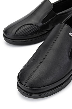 Tamer Tanca Kadın Hakiki Deri Siyah Deri Casual Ayakkabı 1053 25 BN AYK SK24-25 SIYAH DR