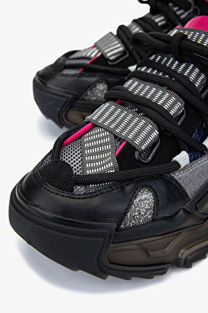 Valmenti Kadın Multi Renk Sneakers & Spor Ayakkabı 1056 308-60127 BN AYK SK24-25 SIYAH MULTI