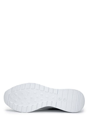 Tamer Tanca Kadın Hakiki Deri Beyaz Sneakers & Spor Ayakkabı 1063 04 BN AYK SK24-25 BEYAZ DR