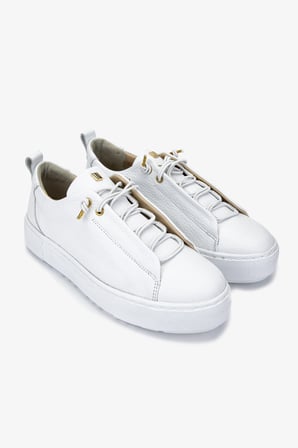 Valmenti Kadın . Beyaz Sneakers & Spor Ayakkabı 1065 221-2401 BN AYK SK24-25 BEYAZ