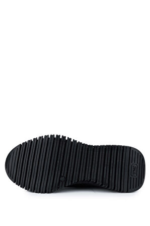 Tamer Tanca Kadın Hakiki Deri Siyah Nubuk Casual Ayakkabı 1065 176-053 BN AYK SK24-25 SIYAH NBK