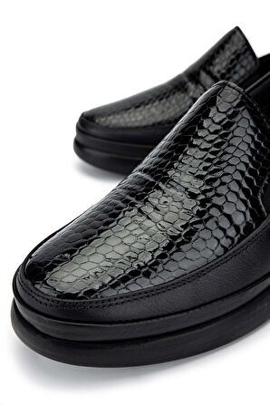 Tamer Tanca Kadın Hakiki Deri Siyah Casual Ayakkabı 1065 203-506-01 BN AYK SK24-25 SYH NP/PTK BSK