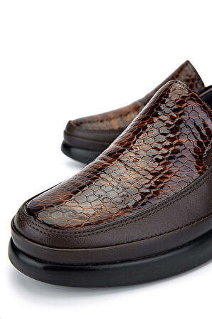 Tamer Tanca Kadın Hakiki Deri Kahverengi Casual Ayakkabı 1065 203-506-01 BN AYK SK24-25 KHV NP/PTK BSK