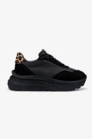 Valmenti Kadın Siyah Floter Sneakers & Spor Ayakkabı 1011 6524 BN AYK SK24-25 SIYAH FLTR