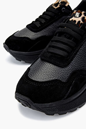 Valmenti Kadın Siyah Floter Sneakers & Spor Ayakkabı 1011 6524 BN AYK SK24-25 SIYAH FLTR