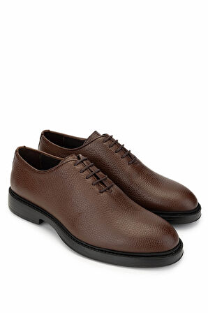 Tamer Tanca Erkek Hakiki Deri Taba Klasik Ayakkabı 205 5806 ERK AYK SK24-25 TABA FLTR