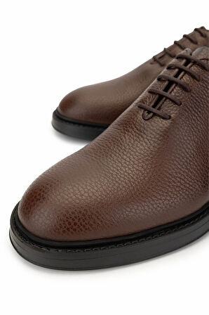 Tamer Tanca Erkek Hakiki Deri Taba Klasik Ayakkabı 205 5806 ERK AYK SK24-25 TABA FLTR