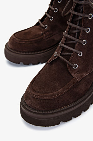 Valmenti Kadın Kahverengi Süet Casual Bot 1078 25040 BN BOT SK24-25 KAHVE SUET