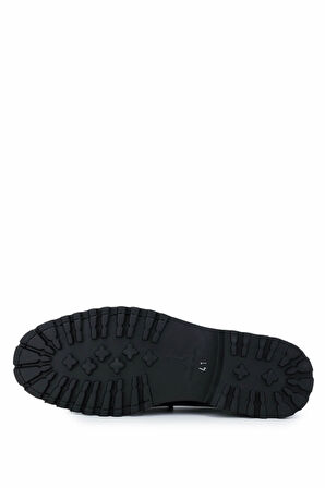 Tamer Tanca Erkek Hakiki Deri Siyah Analin Loafer Ayakkabı 1008 3382 ERK AYK SK24-25 SIYAH AKD