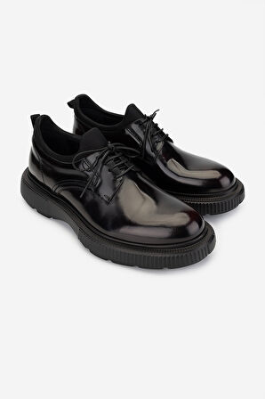 Valmenti Erkek Hakiki Deri Bordo Casual Ayakkabı 987 145 ERK AYK SK24-25 BORDO ACMA