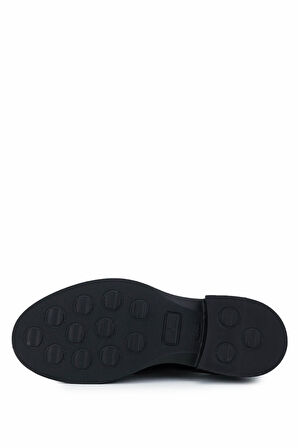 Tamer Tanca Erkek Hakiki Deri Makosen Açma Klasik Ayakkabı 987 146 ERK AYK SK24-25 SIYAH ACMA