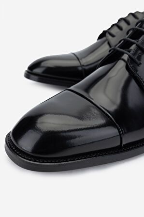 Valmenti Erkek Hakiki Deri Siyah Açma Klasik Ayakkabı 756 1552 ERK AYK SK24-25 SIYAH ACMA