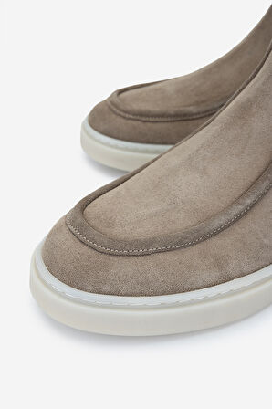 Valmenti Erkek Hakiki Deri Vizon Süet Casual Bot 698 1147-2 ERK BOT SK24-25 VIZON SUET