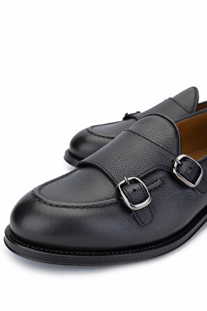 Franceschetti Erkek Hakiki Deri Antrasit Loafer Ayakkabı 981 2366003 ERK AYK SK24-25 ANTRACITE