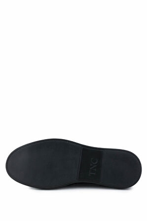 Tamer Tanca Kadın Hakiki Deri Siyah Deri Loafer Ayakkabı 1037 6005 BN AYK SK24-25 SIYAH DR