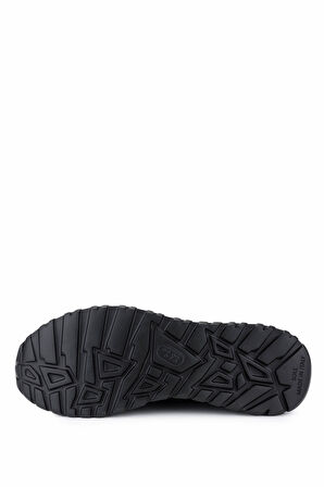 Tamer Tanca Erkek Hakiki Deri Siyah/Siyah Casual Ayakkabı 537 3434 ERK AYK Y24 SIYAH/SIYAH