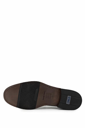 Tamer Tanca Erkek Hakiki Deri Kahverengi Loafer Ayakkabı 1016 365 ERK AYK SK24-25 KAHVE