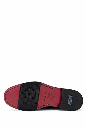 Tamer Tanca Erkek Hakiki Deri Siyah Loafer Ayakkabı 1016 365 ERK AYK SK24-25 SIYAH