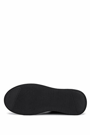 Tamer Tanca Erkek Hakiki Deri Siyah Sneakers & Spor Ayakkabı 04 3508 ERK AYK SK24-25 SIYAH
