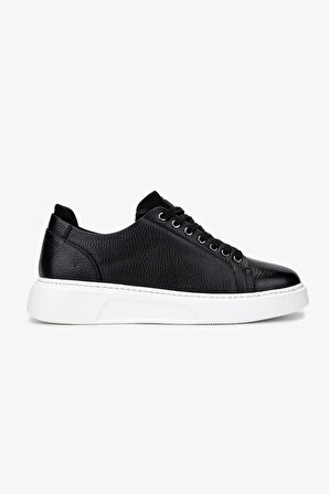Valmenti Erkek Hakiki Deri Siyah Deri Sneakers & Spor Ayakkabı 04 3533 ERK AYK SK24-25 SIYAH DR