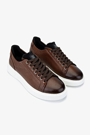Valmenti Erkek Hakiki Deri Kahverengi Sneakers & Spor Ayakkabı 04 3533 ERK AYK SK24-25 KAHVE DR