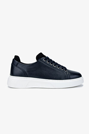 Valmenti Erkek Hakiki Deri Lacivert Sneakers & Spor Ayakkabı 04 3533 ERK AYK SK24-25 LACI DR