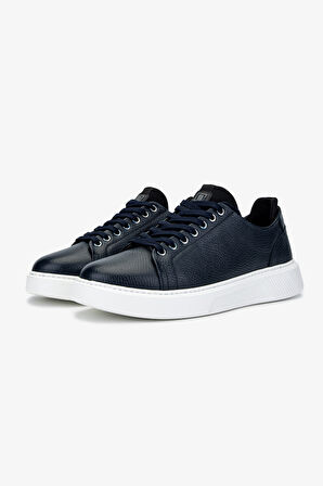 Valmenti Erkek Hakiki Deri Lacivert Sneakers & Spor Ayakkabı 04 3533 ERK AYK SK24-25 LACI DR