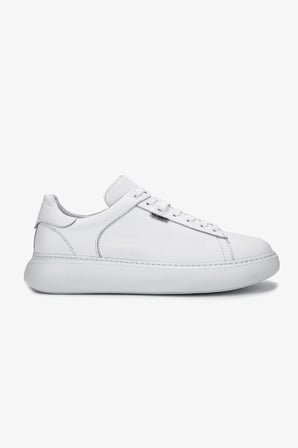 Valmenti Erkek Hakiki Deri Beyaz Sneakers & Spor Ayakkabı 04 4203 ERK AYK SK24-25 BEYAZ DR