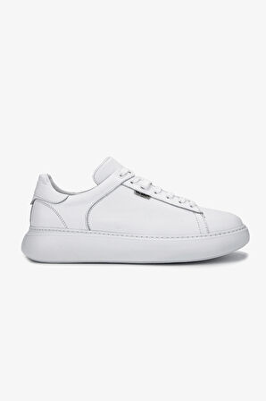 Valmenti Erkek Hakiki Deri Beyaz Sneakers & Spor Ayakkabı 04 4203 ERK AYK SK24-25 BEYAZ DR