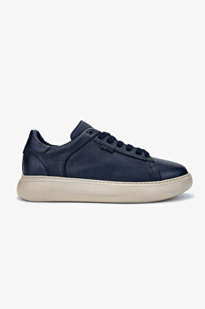 Valmenti Erkek Hakiki Deri Lacivert Sneakers & Spor Ayakkabı 04 4203 ERK AYK SK24-25 LACI DR