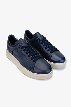 Valmenti Erkek Hakiki Deri Lacivert Sneakers & Spor Ayakkabı 04 4203 ERK AYK SK24-25 LACI DR