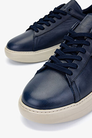 Valmenti Erkek Hakiki Deri Lacivert Sneakers & Spor Ayakkabı 04 4203 ERK AYK SK24-25 LACI DR