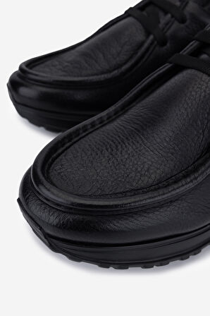 Fabi Erkek Hakiki Deri Casual Ayakkabı 510 FU1241BL ERK AYK SK24-25 ANTRACITE/NERO