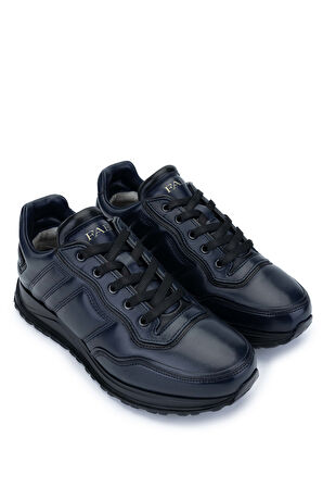 Fabi Erkek Hakiki Deri Lacivert Sneakers & Spor Ayakkabı 510 FU1240BL ERK AYK SK24-25 BLU/NERO