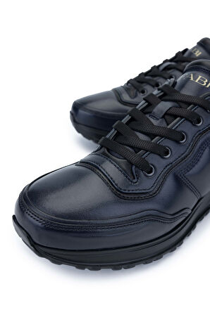 Fabi Erkek Hakiki Deri Lacivert Sneakers & Spor Ayakkabı 510 FU1240BL ERK AYK SK24-25 BLU/NERO