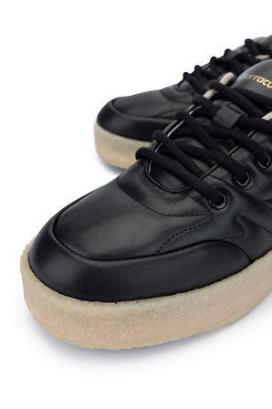 Barracuda Erkek Hakiki Deri Siyah Sneakers & Spor Ayakkabı 511 BU3530B ERK AYK SK24-25 BLACK