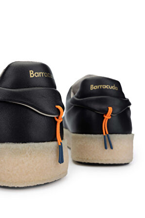 Barracuda Erkek Hakiki Deri Siyah Sneakers & Spor Ayakkabı 511 BU3530B ERK AYK SK24-25 BLACK