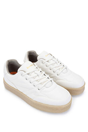 Barracuda Erkek Hakiki Deri Beyaz Sneakers & Spor Ayakkabı 511 BU3530B ERK AYK SK24-25 WHITE