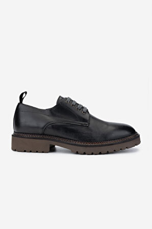 Valmenti Erkek Hakiki Deri Siyah Casual Ayakkabı 994 9353 ERK AYK K24-25 NERO