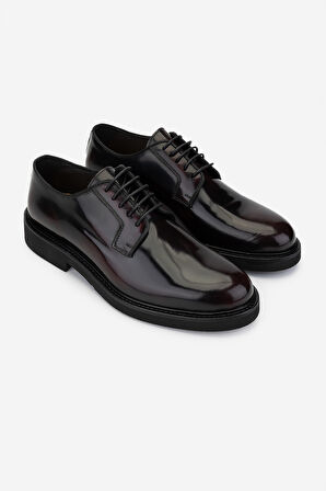 Valmenti Erkek Hakiki Deri Bordo Klasik Ayakkabı 994 443 ERK AYK K24-25 BORDEAUX