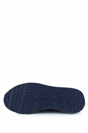 Tamer Tanca Erkek Hakiki Deri Lacivert Sneakers & Spor Ayakkabı 383 6106 ERK AYK SK24-25 LACI KROKO