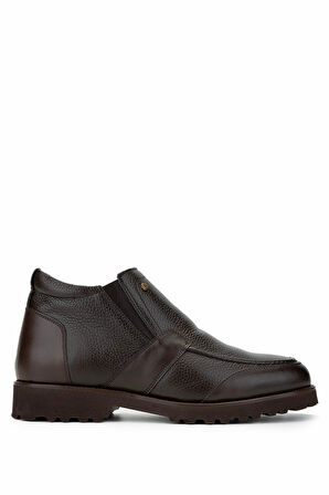 Tamer Tanca Erkek Hakiki Deri Kahverengi Casual Bot 183 41351 ERK BOT SK24-25 KAHVE FLTR