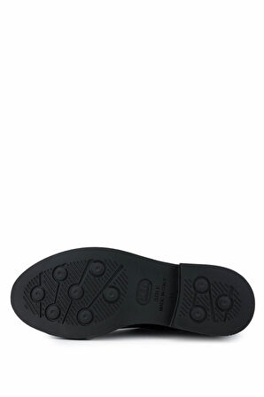 Tamer Tanca Erkek Hakiki Deri Siyah Deri Casual Bot 537 3508 ERK BOT SK24-25 SIYAH DR