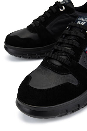 Callaghan Erkek Hakiki Deri Siyah Sneakers & Spor Ayakkabı 618 55301 ERK AYK SK23/24 NEGRO