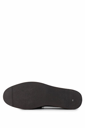 Tamer Tanca Erkek Hakiki Deri Kahverengi Loafer Ayakkabı 863 R02 ERK AYK SK24-25 KAHVE