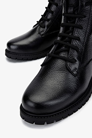 Valmenti Kadın Siyah Floter Topuklu Bot 33 2027 BN BOT SK24-25 SIYAH FLTR