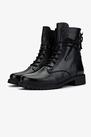 Valmenti Kadın Siyah Floter Topuklu Bot 33 2027 BN BOT SK24-25 SIYAH FLTR