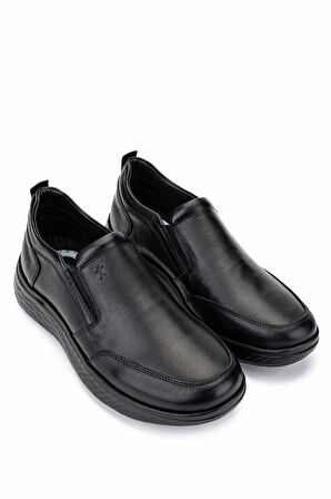 Tamer Tanca Erkek Hakiki Deri Siyah Deri Casual Ayakkabı 298 2892-2530 ERK AYK Y25 SIYAH DR